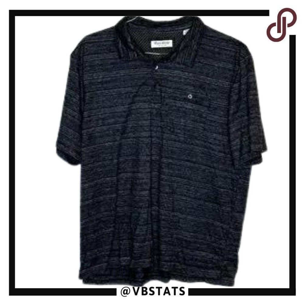 XL English Laundry Black-Gray SS Polo